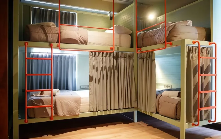 ห้องพักรวมชายหญิง