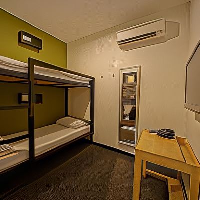 Bilik Peribadi Double Decker dengan Bilik Mandi Ensuite Kupon Tulip Hotel