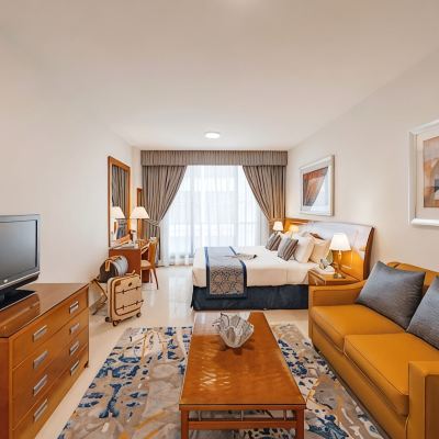 Deluxe Studio Twin(Golden Sands 5) Golden Sands Hotel Apartments Promo Code