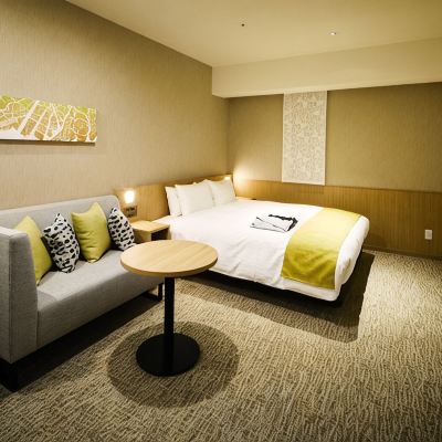 チェックイン時に選択された部屋(クイーンベッド) ホテルインターゲート広島 クーポン