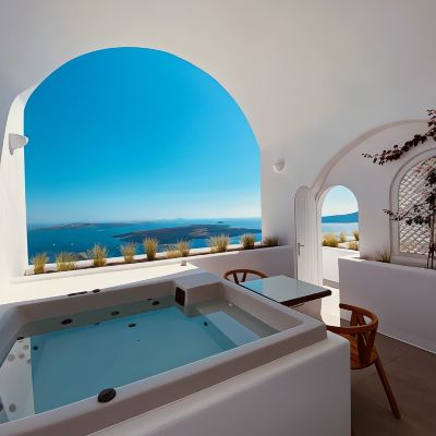 Honeymoon Suite, 1 King Bed, Non Smoking, Sea View (Cave)