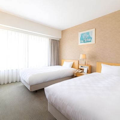 標準雙床房（禁菸） 關西機場美景花園飯店優惠