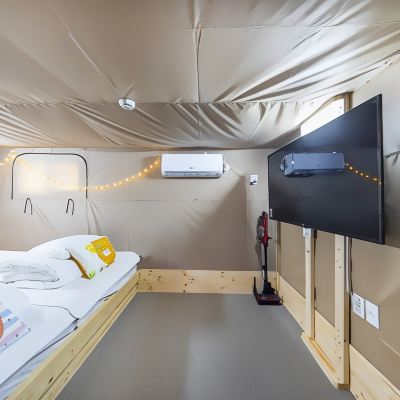 Kids Pool Villa Glamping Building 15 (New Playground Renewal/Individual Lukewarm Water Swimming Pool) 가평 아만다키즈풀글램핑펜션 쿠폰