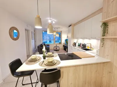 New 2BR Flat in Limpertsberg City center Hotéis em 