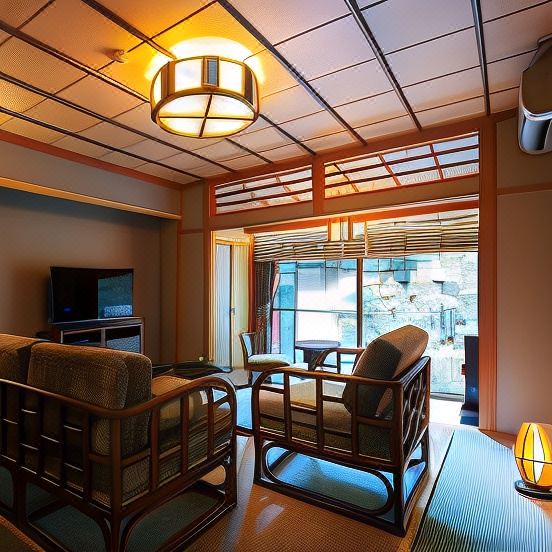 Japanese-western Room, Smoking/non-smoking Not Specified (garden)