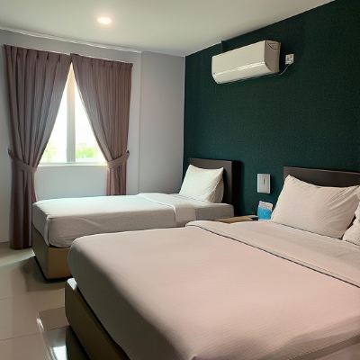 Suite Double Kupon Room V @ Jalan Megat