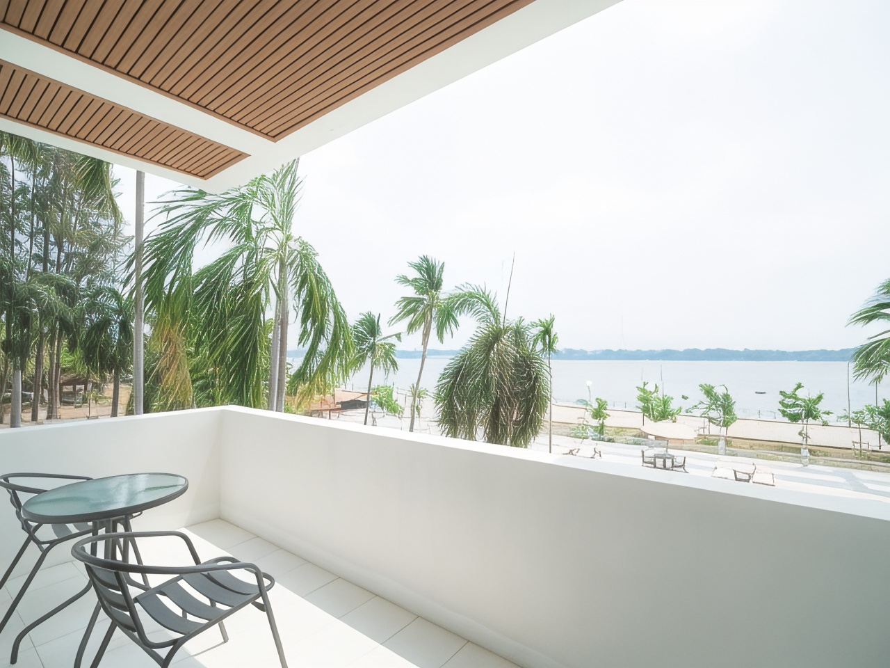 高级河景双床房