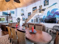 Sleeps 10 - Private house with 110’ of Deep Water Dockage, Pool, Hot Tub & more!