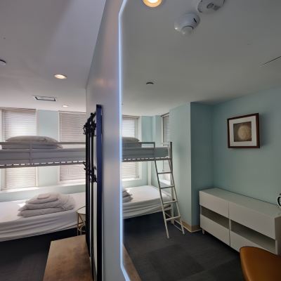 Superior Single Room, Mixed Dorm, Private Bathroom, City View