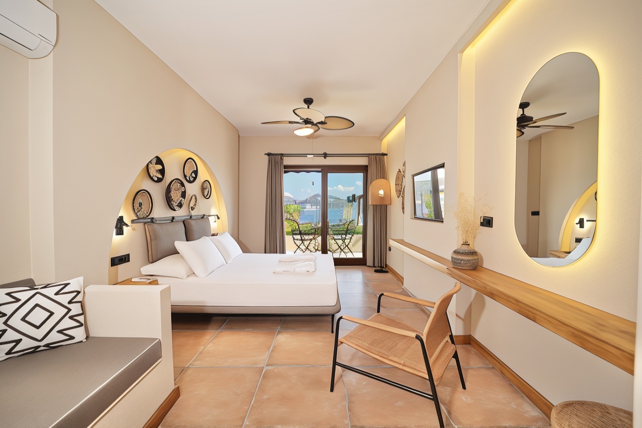 豪華客房， 1 間卧室， 海景， 海濱