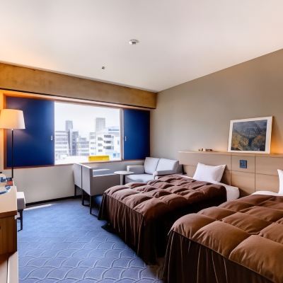 バス付きツイン、シティビュー Green Hill Hotel Akashi クーポン