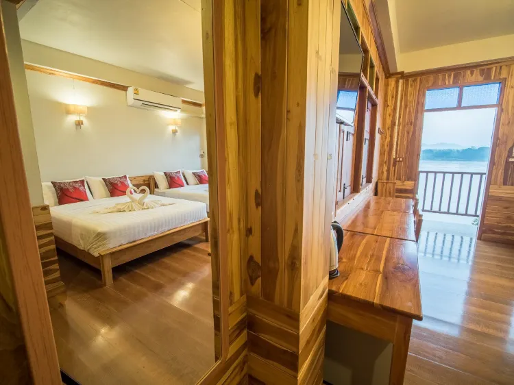 ห้องพักพร้อมวิวแม่น้ำ