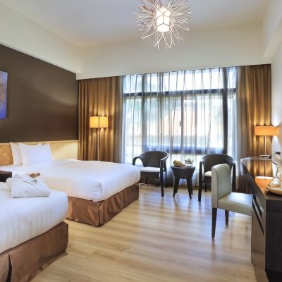 精緻雙床房 力麗哲園（南投月潭館）優惠