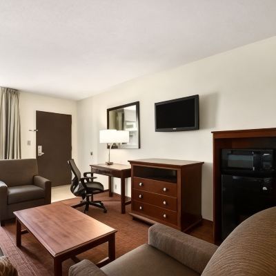 非吸煙特大床一卧室套房 佛羅倫薩貝蒙特旅館套房酒店優惠