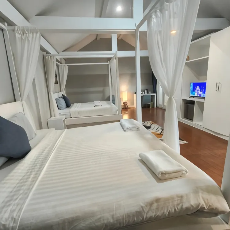 ห้องสำหรับครอบครัวเตียงคิงไซส์