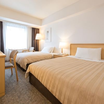 ステューディオツインルーム(喫煙) プレジデントホテル水戸 クーポン