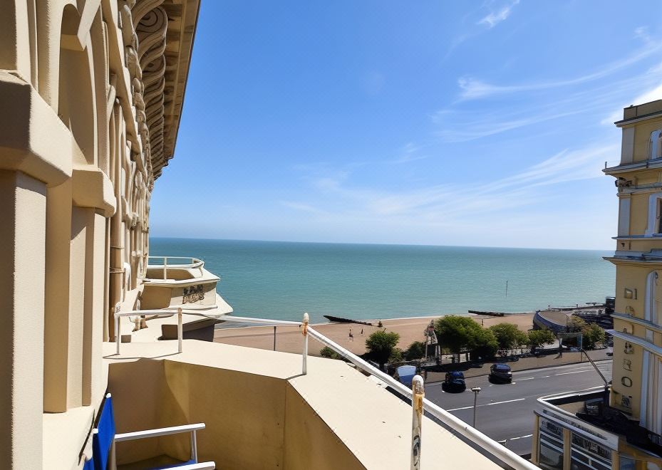 部分海景行政双人房带 阳台,