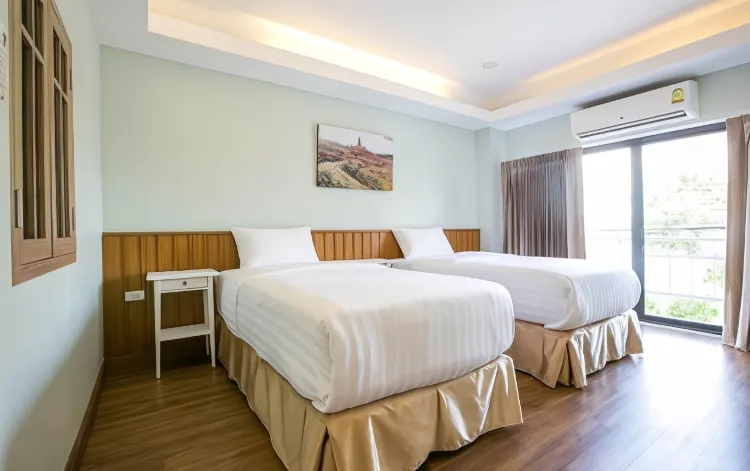 ห้องดีลักซ์เตียงแฝด - ปลอดบุหรี่