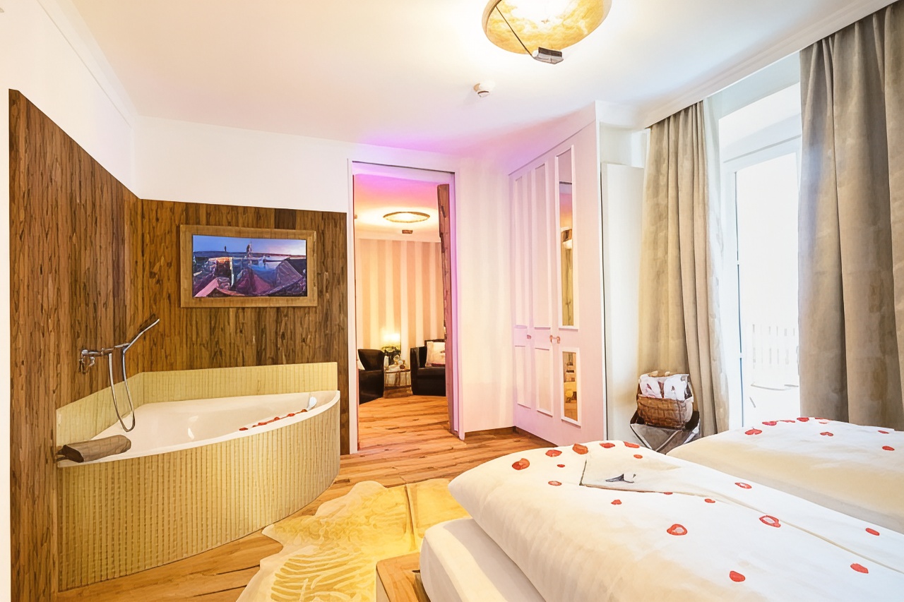 带露台的小型套房