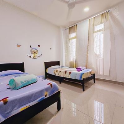 Apartmen Tiga Bilik Tidur Kupon OYO 89771 Dane & Shue