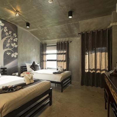 複式雙床房 禁煙 塔派閣樓酒店 （SHA Certified）優惠