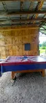 Bunkhouse with AC at B Berry Farms & Co in Elkland, Mo