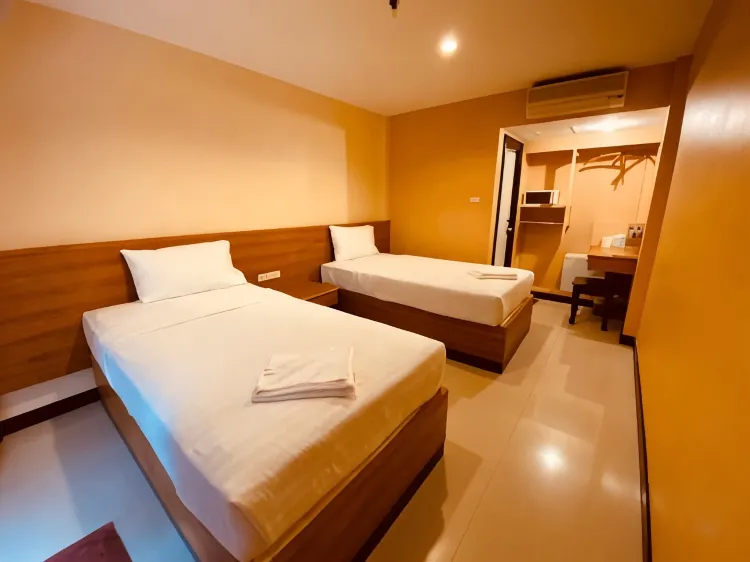 ห้องบัดเจท เตียงเดี่ยว 2 เตียง