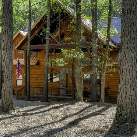 Copper Spa -Luxury Cabin w/ Steam Spa, Hot Tub - Sleeps 14 Отели в г. Брокен Боу