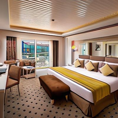 Honeymoon Jacuzzi Deluxe Junior Suite Sea And Pool View With VIP Package