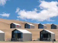 The desert camping hotel of the proprietress of Shapotou, Zhongwei Hotels in 