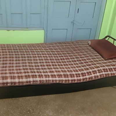 Twin Bed Non AC with Sharing Bathroom