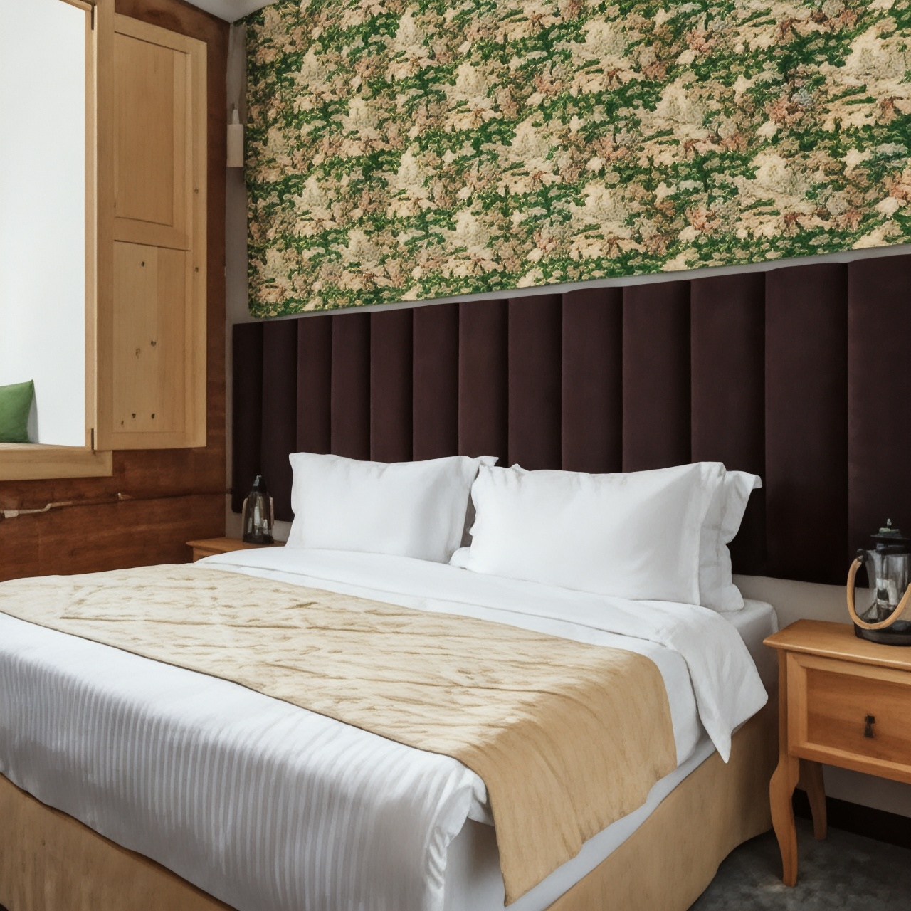 复古设计房（1张双人床）