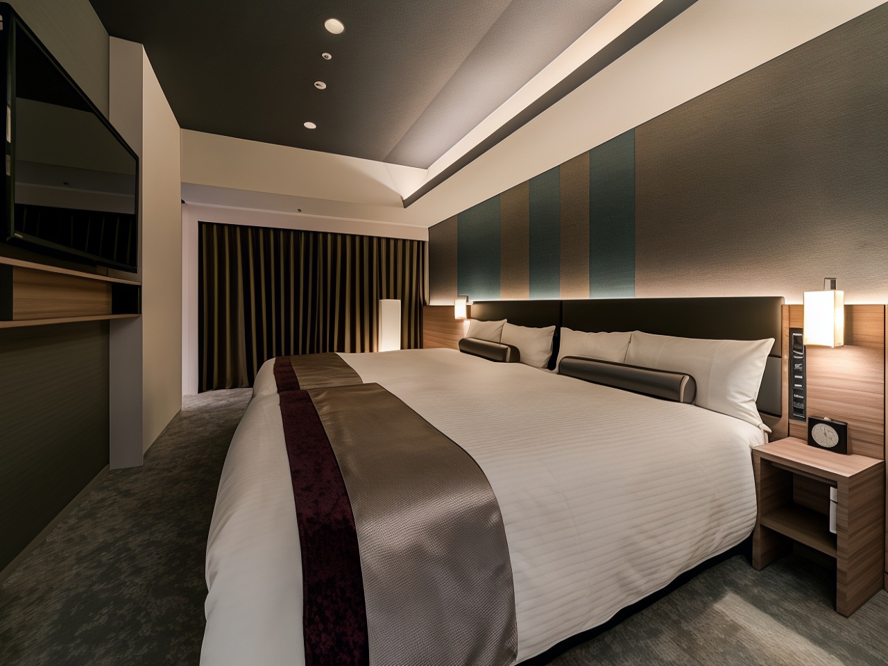 带浴室的三人套房