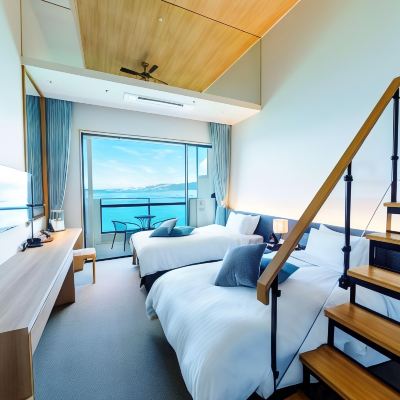 行政雙床房帶閣樓 沖繩名戶海灘貝斯特韋斯特飯店優惠