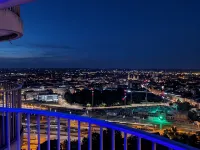 SKY - Romantic -room 33 Etage Hotelturm Augsburg