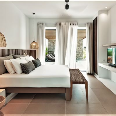 Cove Signature Suite with Private Pool Cove Paros Promo Code