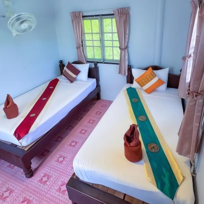 Sea View Bungalow Twin Room with Fan - No Hot Shower JP Resort Koh Tao Promo Code