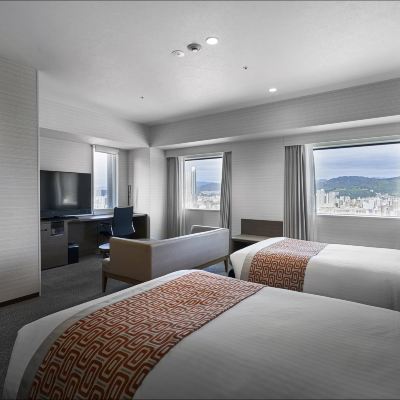 行政雙床房-禁止抽菸 大和 Roynet 飯店廣島站優惠