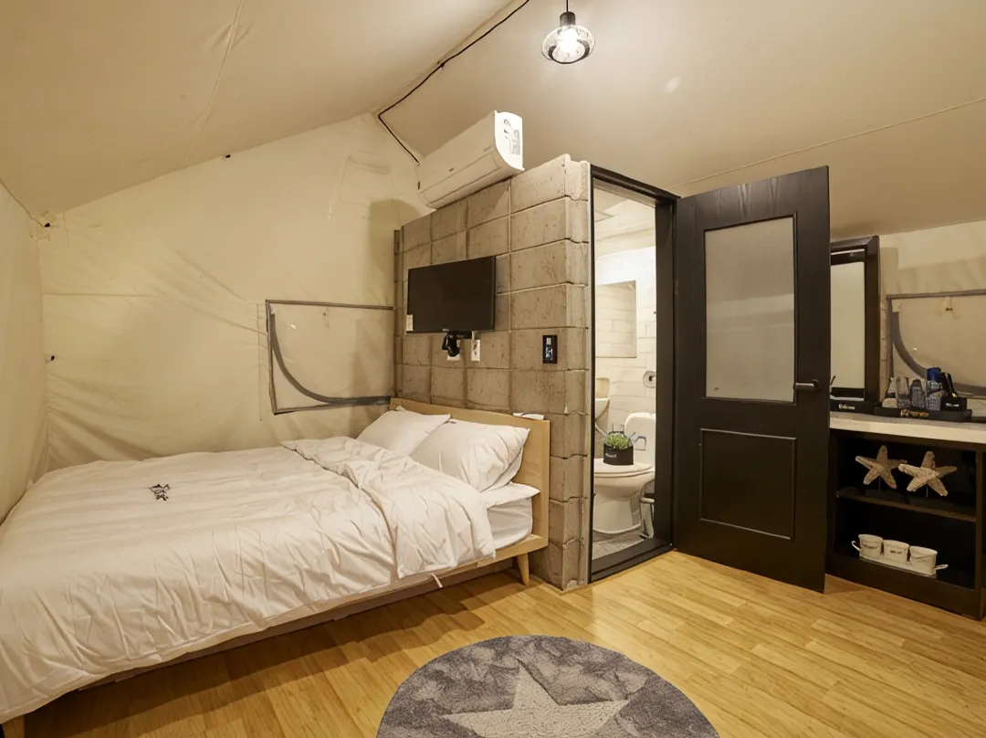 Damyang Queens Castle Spa Pension & Glamping - Gwangju