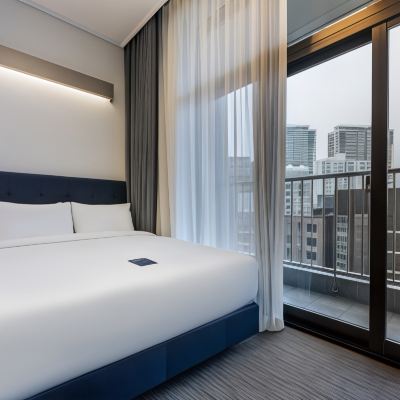 城景標準雙人床房 海雲台 Blue story優惠