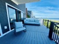 Brand new house on a private beach!