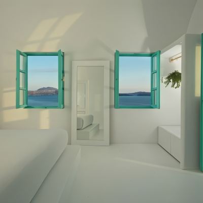 Suite with Panoramic Caldera View