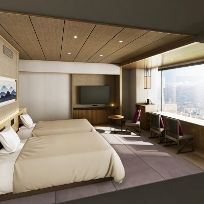 スタンダードツインルーム(禁煙) 信州松本 美ケ原温泉 翔峰 クーポン