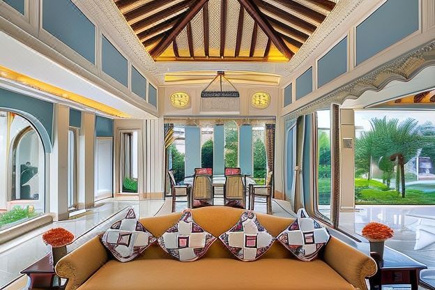 三居室總統別墅-私人恆温泳池（主卧悦眠智能深睡床）