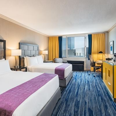 無障礙高級兩張雙人床房 E中心洛杉磯市中心飯店優惠