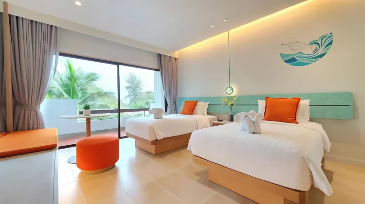 ห้องพรีเมียร์ 2 เตียงเดี่ยว, วิวสระน้ำ