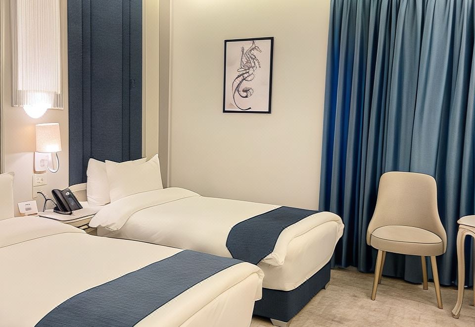 Rival Hotel Amman Standard Twin Room, 1 Queen Bed, City View