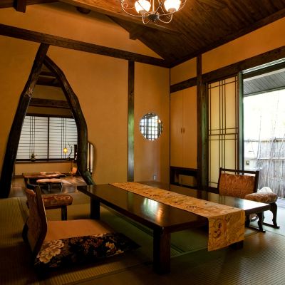 Detached Japanese Room with Open-Air Bath "Hanagata" and Rock Open-Air Bath, Private Garden, Spacious Veranda - No View - Non-Smoking Miyako Promo Code