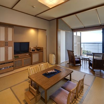 【暁の抄/和洋室49㎡（眺望：海）】露天風呂付（5名定員） 浜千鳥の湯 海舟 クーポン