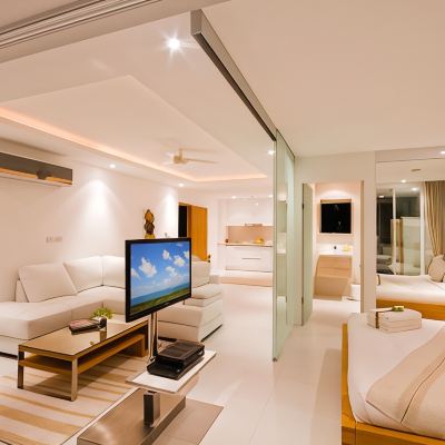 ห้องสวีทเพนท์เฮาส์วิวทะเล 2 ห้องนอน รหัสโปรโมชั่น โค้ด